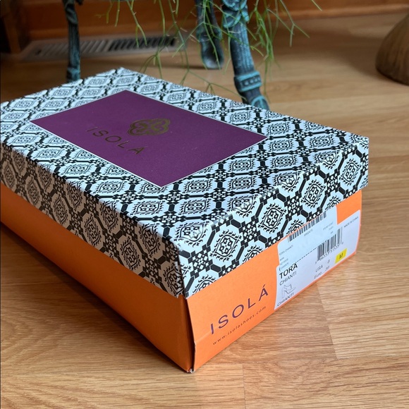 Isolá / Isola - Oxford Bootie 4 inch Heel Oxblood Chianti Leather - Size 8 - Picture 16 of 16